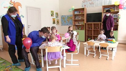 Новую подготовительную группу детского сада открыли в селе Сенчанка