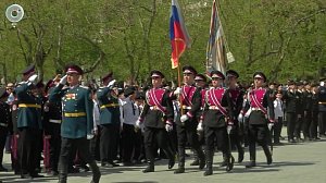 Парад Сибирского кадетского корпуса прошёл в Новосибирске