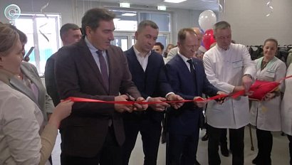 Современную амбулаторию открыли в селе Новолуговое Новосибирского района