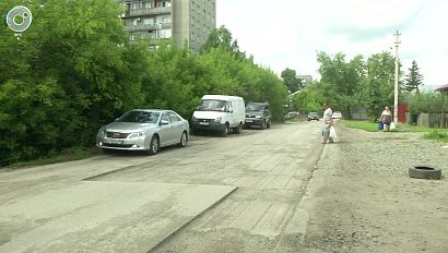 Ремонт улицы Лескова в Новосибирске завершат до конца недели
