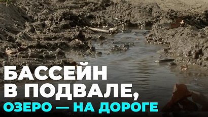 Затопило село Сокур в Новосибирской области