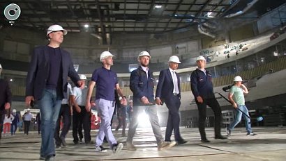 Как в Министерстве спорта России оценили степень готовности новой ледовой арены в Новосибирске?