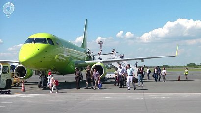 Рейсы из Новосибирска в Барнаул запустили в аэропорту "Толмачёво"