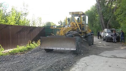 В Новосибирске отремонтировали участок тротуара на Красном проспекте