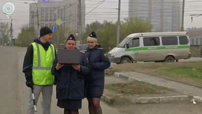 "Дорожный пристав" открыл охоту на должников в Новосибирске