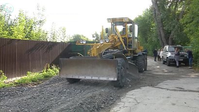 В Новосибирске стартовал ремонт улицы Томьусинской