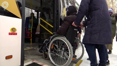 В Новосибирске проверили доступность общественного транспорта для инвалидов
