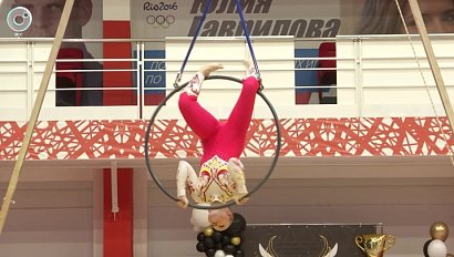 Официальные соревнования по воздушной гимнастике впервые прошли в Новосибирске